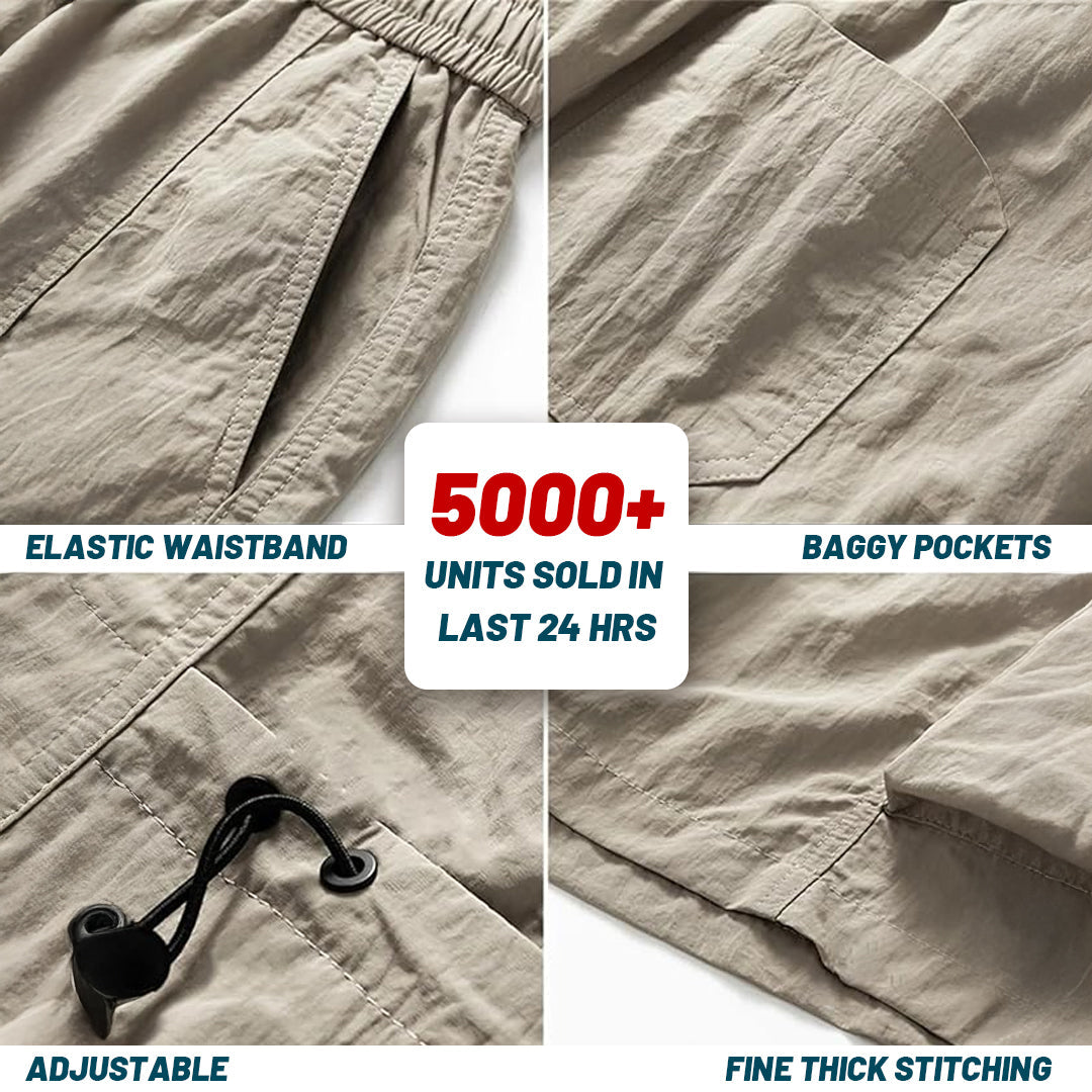 Multi-Pockets Men's Stylish Cargo Shorts 🌟👕 (Buy 1 Get 1 Free🔥🔥)