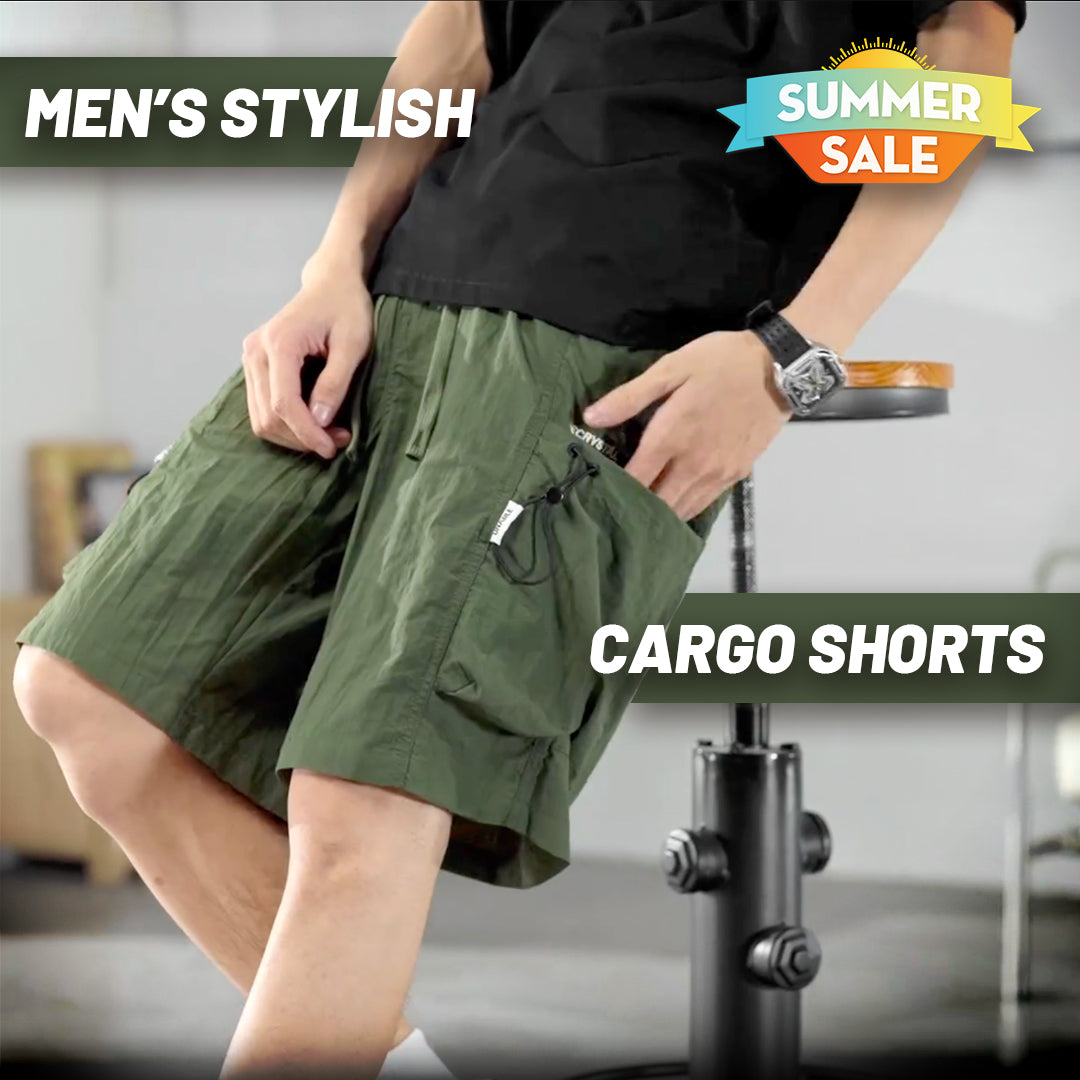 Multi-Pockets Men's Stylish Cargo Shorts 🌟👕 (Buy 1 Get 1 Free🔥🔥)