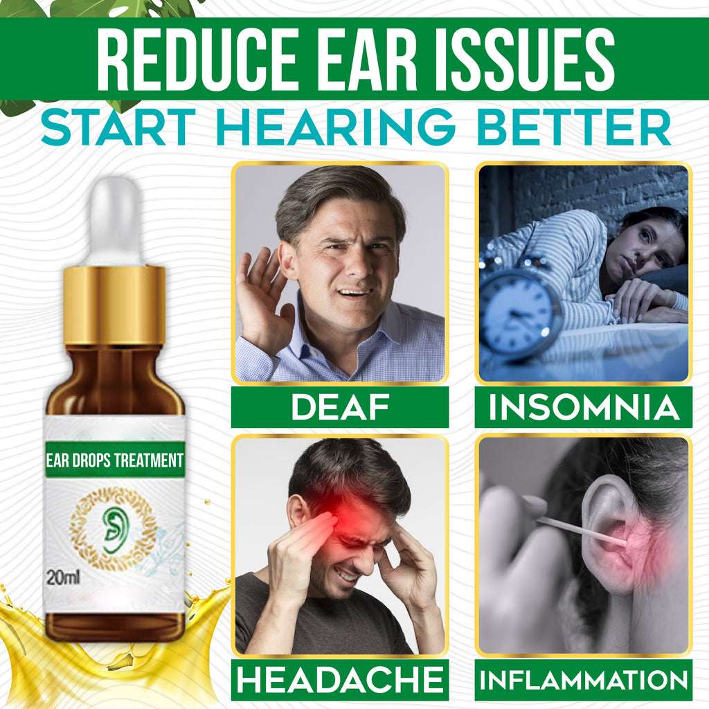 CalmHear™ - Ear Ringing Relieving Drops for Ear Hearing Care 🌿👂 (Buy 1 Get 1 Free🔥🔥)