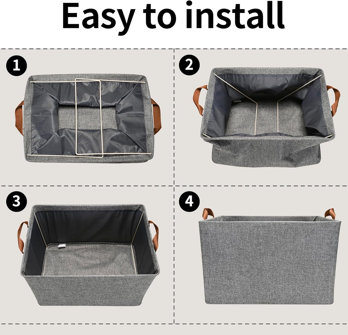 SpaceSaver - Foldable Clothes Storage Organizer