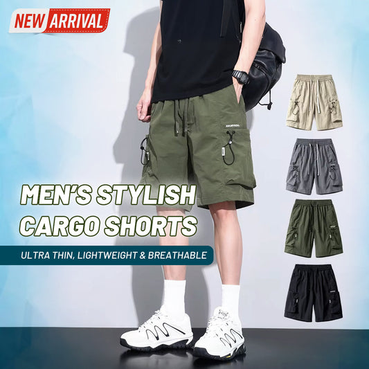 Multi-Pockets Men's Stylish Cargo Shorts 🌟👕 (Buy 1 Get 1 Free🔥🔥)