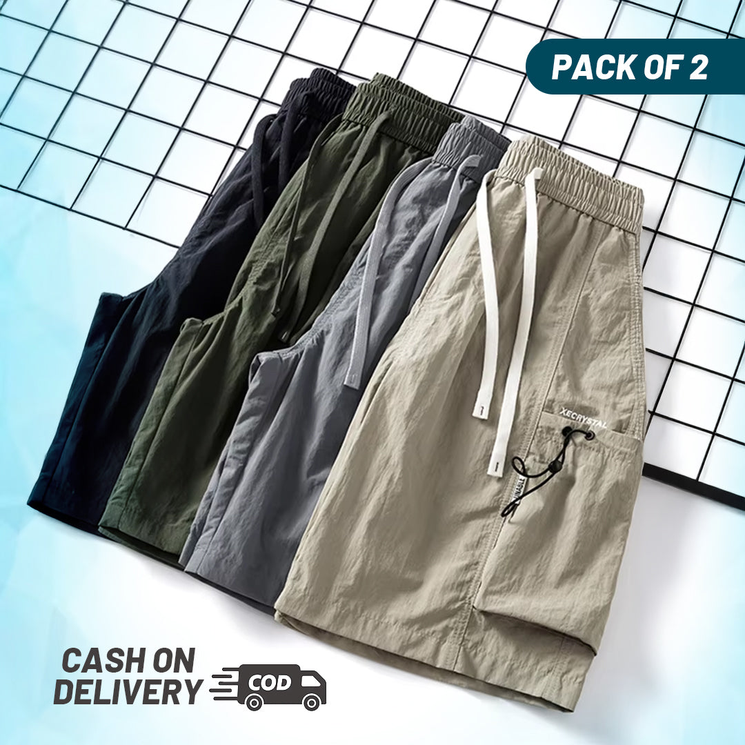 Multi-Pockets Men's Stylish Cargo Shorts 🌟👕 (Buy 1 Get 1 Free🔥🔥)