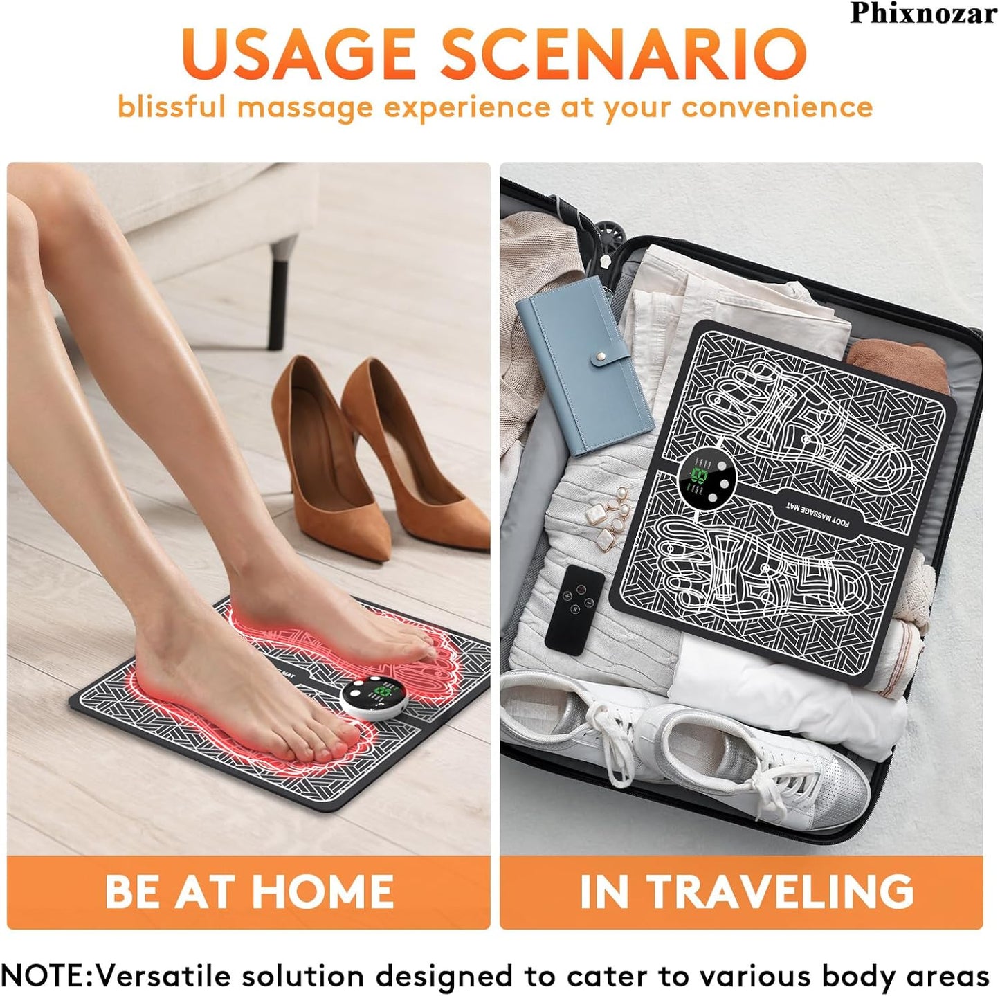 EMS Foot Massager For Instant Pain Relief | Muscle Relaxation