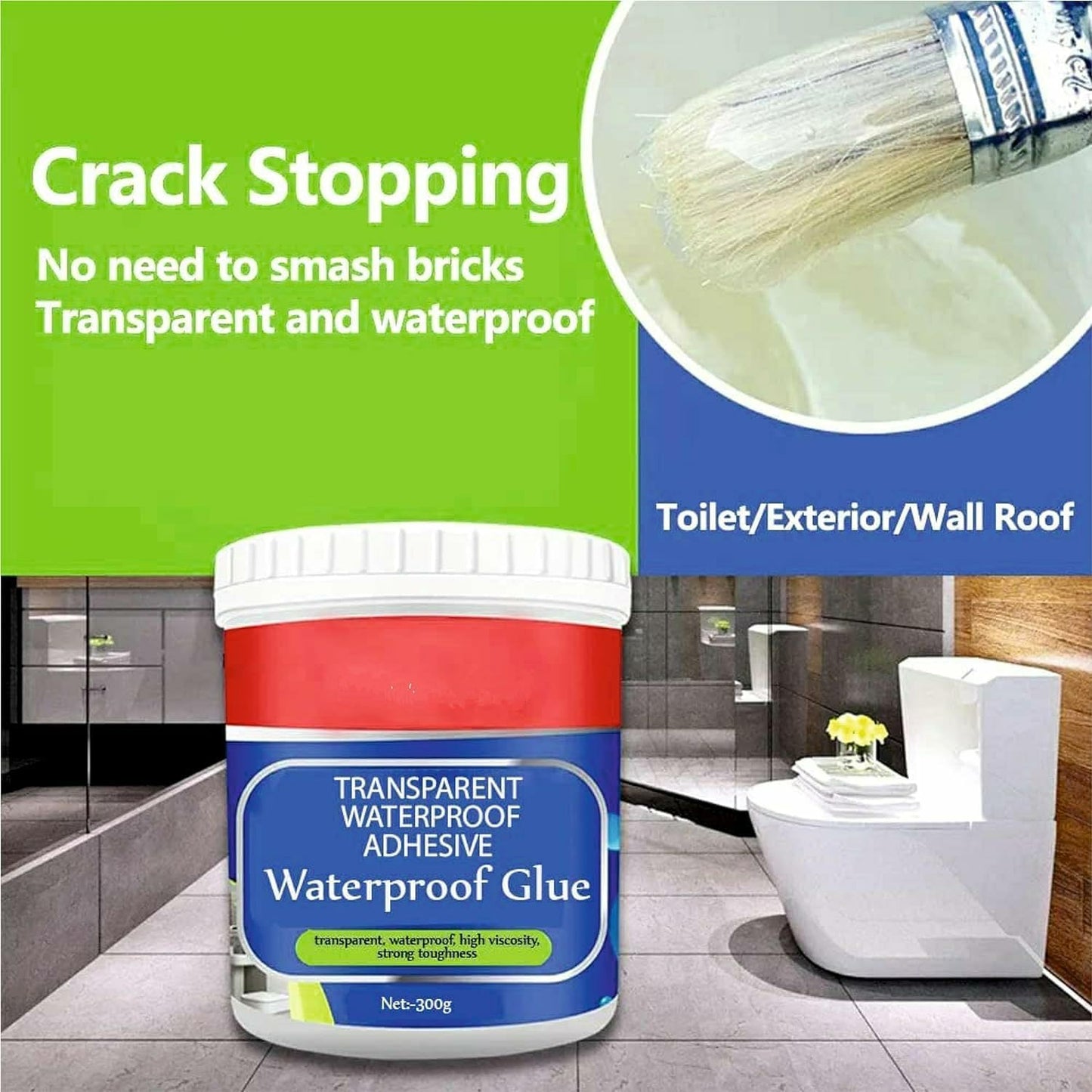 Water Proof Wall Tile Leakage Protection Crack seal Agent - ( Free Shipping & Cash on Delivery🔥)